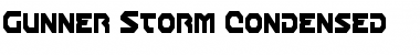 Download Gunner Storm Condensed Condensed Font Title Preview