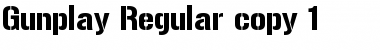 Download Gunplay Regular Font Title Preview