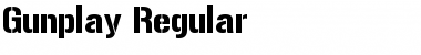Download Gunplay Regular Font Title Preview