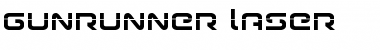 Download Gunrunner Laser Regular Font Title Preview