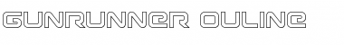 Download Gunrunner Ouline Ouline Font Title Preview