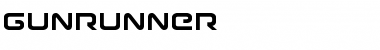 Download Gunrunner Regular Font Title Preview