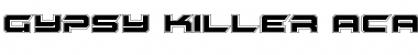 Download Gypsy Killer Academy Regular Font Title Preview