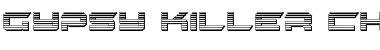 Download Gypsy Killer Chrome Regular Font Title Preview