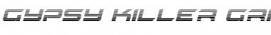 Download Gypsy Killer Gradient Italic Italic Font Title Preview