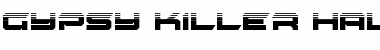 Download Gypsy Killer Half-Tone Regular Font Title Preview