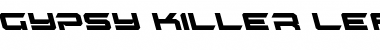 Download Gypsy Killer Leftalic Italic Font Title Preview