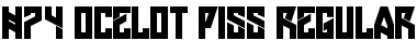 Download H74 Ocelot Piss Regular Font