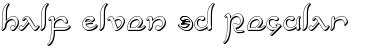 Download Half-Elven 3D Regular Font