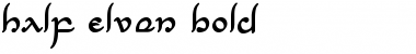 Download Half-Elven Bold Bold Font