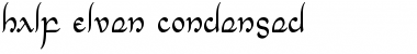 Download Half-Elven Condensed Condensed Font