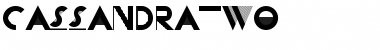 Download CassandraTwo Regular Font Title Preview