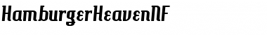 Download Hamburger Heaven NF Regular Font