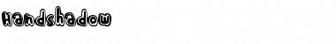 Download HandShadow Regular Font Title Preview