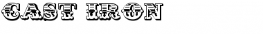 Download Cast Iron Regular Font Title Preview