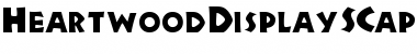 Download HeartwoodDisplaySCapsSSi Regular Font Title Preview