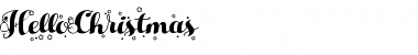 Download Hello Christmas Regular Font Title Preview