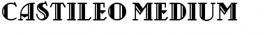 Download Castileo Medium Font Title Preview