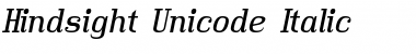 Download Hindsight Unicode Font
