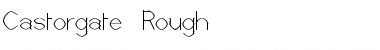 Download Castorgate - Rough Regular Font Title Preview