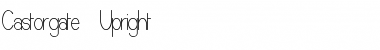 Download Castorgate - Upright Regular Font Title Preview