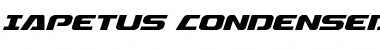 Download Iapetus Condensed Italic Font