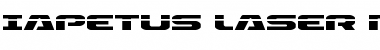 Download Iapetus Laser Regular Font