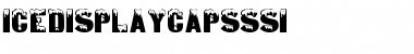 Download IceDisplayCapsSSi Regular Font
