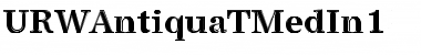 Download URWAntiquaTMedIn1 Regular Font