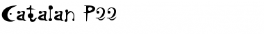 Download Catalan P22 Regular Font Title Preview