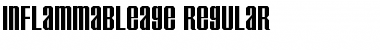 Download Inflammable Age Regular Font Title Preview