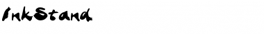 Download InkStand Stand Font Title Preview