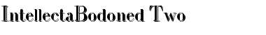 Download IntellectaBodoned Two Regular Font Title Preview
