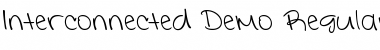 Download Interconnected Demo Regular Font Title Preview