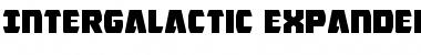 Download Intergalactic Expanded Expanded Font Title Preview