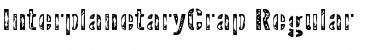 Download Interplanetary Crap Regular Font Title Preview