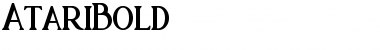Download Atari bold Regular Font Title Preview