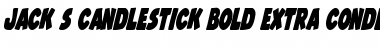 Download Jack's Candlestick Bold Extra-condensed Font