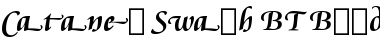 Download Cataneo Swash BT Bold Swash Font Title Preview