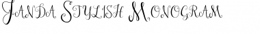 Download Janda Stylish Monogram Regular Font