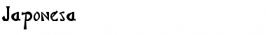 Download Japonesa Regular Font Title Preview