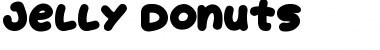 Download Jelly Donuts Regular Font Title Preview