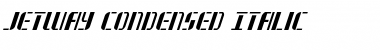 Download Jetway Condensed Italic Font