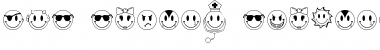 Download JLS Smiles Sampler Regular Font Title Preview