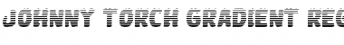 Download Johnny Torch Gradient Regular Font Title Preview