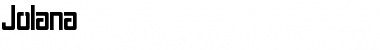Download Jolana Regular Font Title Preview