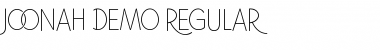 Download Jonah_DEMO Regular Font Title Preview