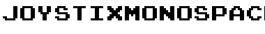 Download Joystix Monospace Font Title Preview