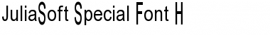 Download Julia Special Font H Regular Font Title Preview