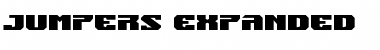 Download Jumpers Expanded Expanded Font Title Preview